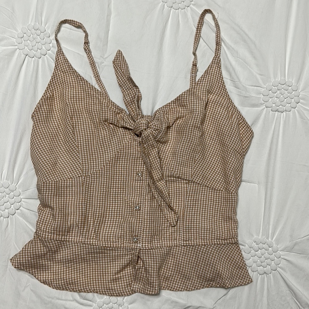 Gingham top